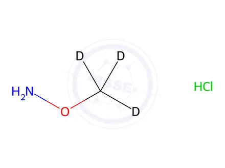 Chemical structure of Methoxyl-d3-amine Hydrochloride