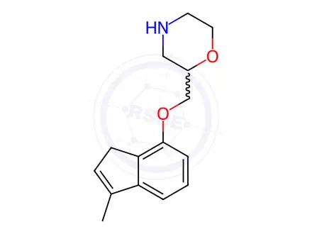 Chemical structure of Indeloxazine Hydrochloride Impurity 5