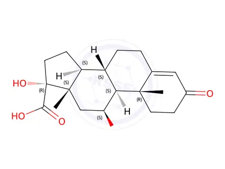 Chemical structure of Prednisolone Impurity 53