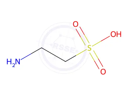 Chemical structure of Taurine