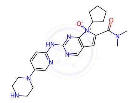 Chemical structure of Ribociclib N-Oxide