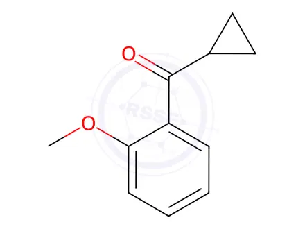 Chemical structure of CYCLOPROPYL 2-METHOXYPHENYL KETONE