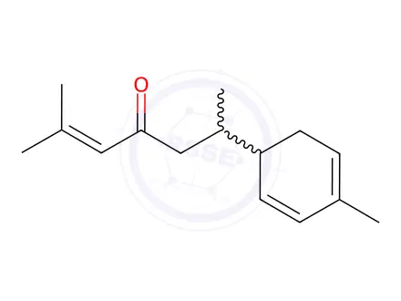 Chemical structure of Curcumene Impurity 6