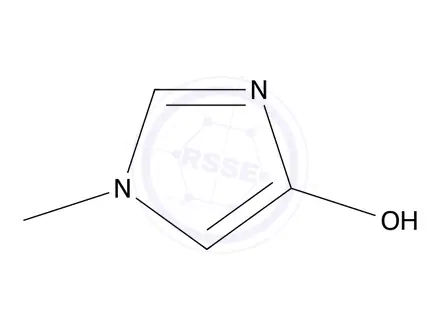Chemical structure of 1-Methyl-1H-imidazol-4-ol
