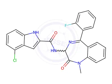 Chemical structure of Devazepide Impurity 46