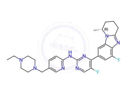 Chemical structure of Tibremciclib