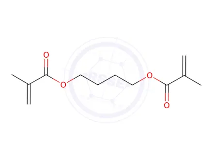 Chemical structure of Tetramethylene Glycol Dimethacrylate (stabilized with MEHQ)