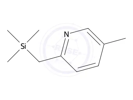Chemical structure of 5-Methyl-2-((trimethylsilyl)methyl)pyridine
