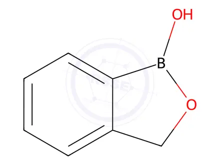 Chemical structure of 2-Hydroxymethylphenylboronic Acid Dehydrated