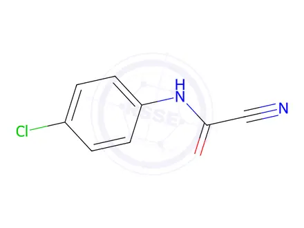 Chemical structure of N-(4-Chlorophenyl)-1-cyanoformamide