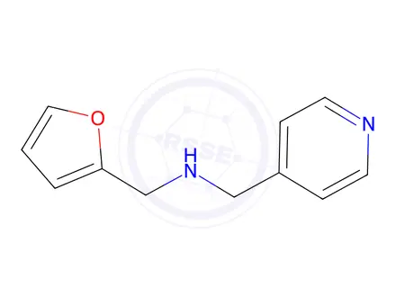 Chemical structure of 1-(Furan-2-yl)-N-(pyridin-4-ylmethyl)methanamine