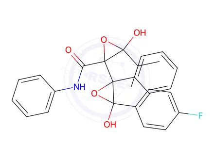 Chemical structure of Atorvastatin Process Impurity 1