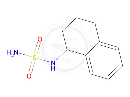 Chemical structure of Sulfamide, (1,2,3,4-tetrahydro-1-naphthyl)-(8CI)
