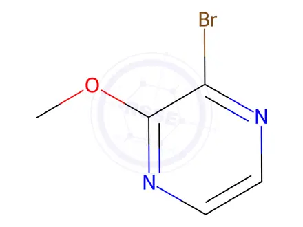 Chemical structure of 2-Bromo-3-methoxypyrazine