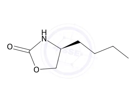 Chemical structure of (S)-4-Butyl-2-oxazolidinone