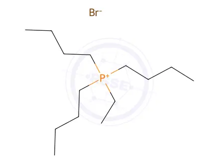 Chemical structure of Tributyl(Ethyl)phosphonium bromide