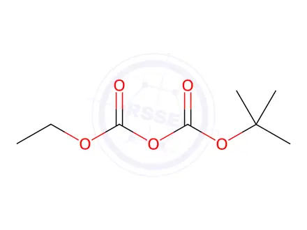 Chemical structure of tert-Butyl ethyl dicarbonate