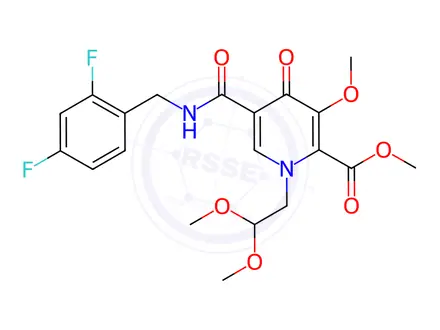 Chemical structure of Cabotegravir Impurity 37