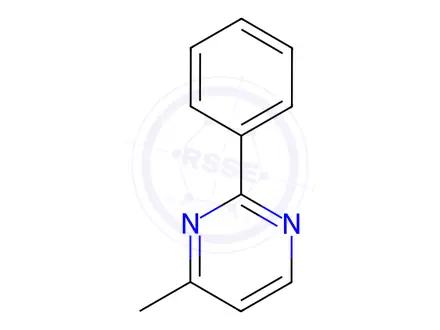 Chemical structure of 4-Methyl-2-phenylpyrimidine