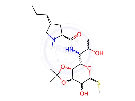 Chemical structure of Lincomycin Hydrochloride Impurity 35