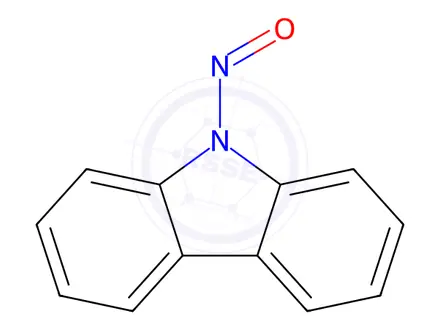 Chemical structure of N-Nitroso Carbazole
