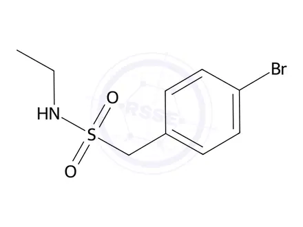 Chemical structure of 1-(4-Bromophenyl)-N-ethylmethanesulfonamide