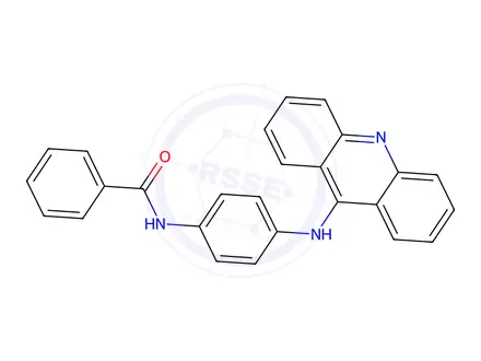 Chemical structure of N-(4-(Acridin-9-ylamino)phenyl)benzamide