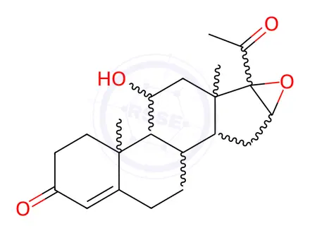 Chemical structure of Progesterone Impurity 144