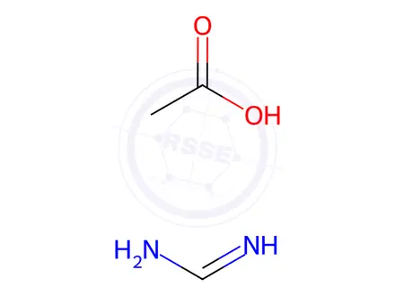 Chemical structure of Formamidine Acetate