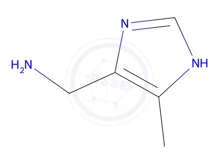 Chemical structure of [(4-Methyl-1H-imidazol-5-yl)methyl]amine Hydrochloride