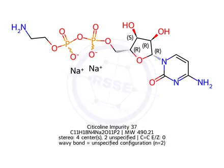 Chemical structure of Citicoline Impurity 37