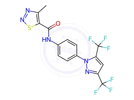 Chemical structure of YM-58483