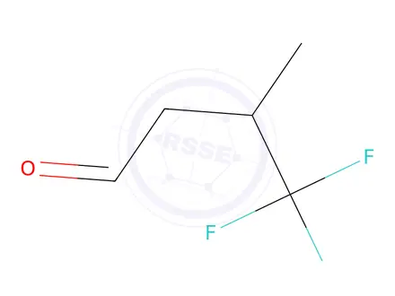 Chemical structure of 3-Trifluoromethylbutyraldehyde