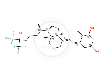 Chemical structure of Falecalcitriol