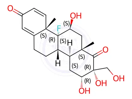 Chemical structure of D-Homoanalog of Triamcinolone