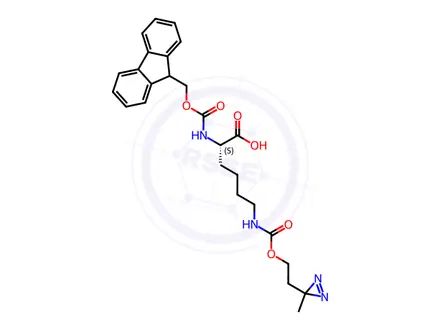 Chemical structure of Fmoc-L-Photo-Lysine