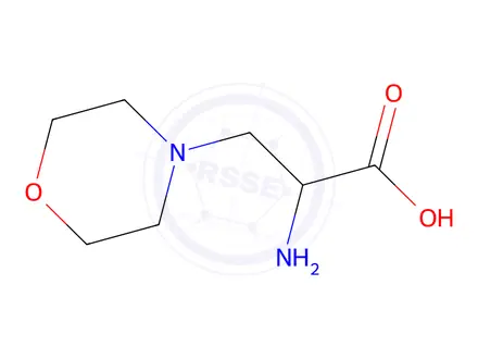 Chemical structure of (S)-2-Amino-3-morpholinopropanoic acid
