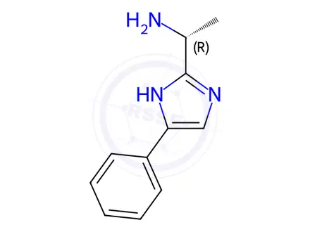 Chemical structure of (1R)-1-(5-Phenyl-1H-imidazol-2-yl)ethanamine