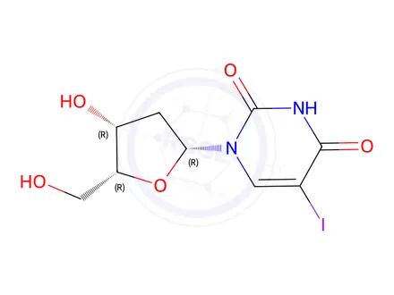 Chemical structure of Idoxuridine 3-Epi Impurity