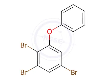 Chemical structure of 2,3,5-Tribromodiphenyl ether