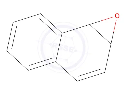 Chemical structure of naphthalene 1,2-oxide