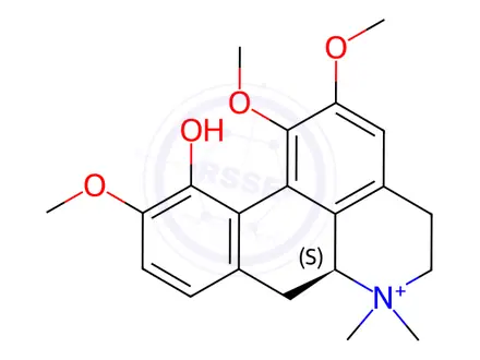 Chemical structure of Menisperine