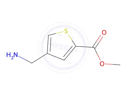 Chemical structure of Methyl 4-(aminomethyl)thiophene-2-carboxylate