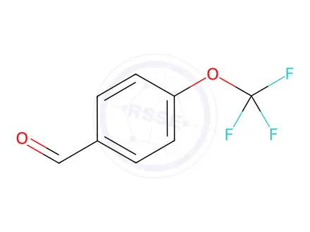 Chemical structure of 4-(trifluoromethoxy)benzaldehyde