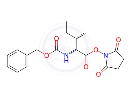 Chemical structure of Z-Ile-Osu