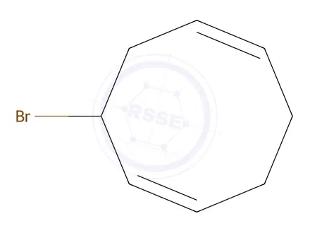 Chemical structure of 3-Bromo-1,5-cyclooctadiene