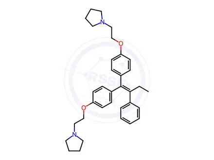 Chemical structure of Ridaifen-B