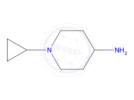 Chemical structure of 4-Amino-1-cyclopropylpiperidine
