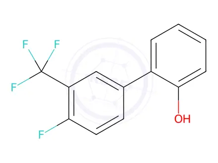 Chemical structure of 2-(4-Fluoro-3-trifluoromethylphenyl)phenol