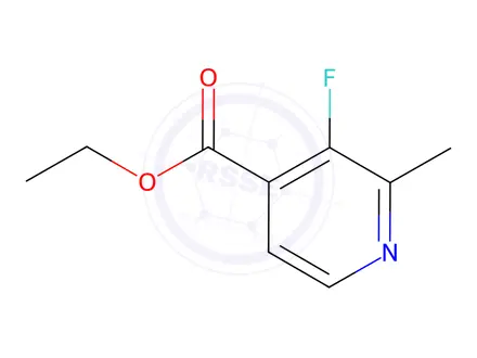 Chemical structure of Ethyl 3-fluoro-2-methylisonicotinate